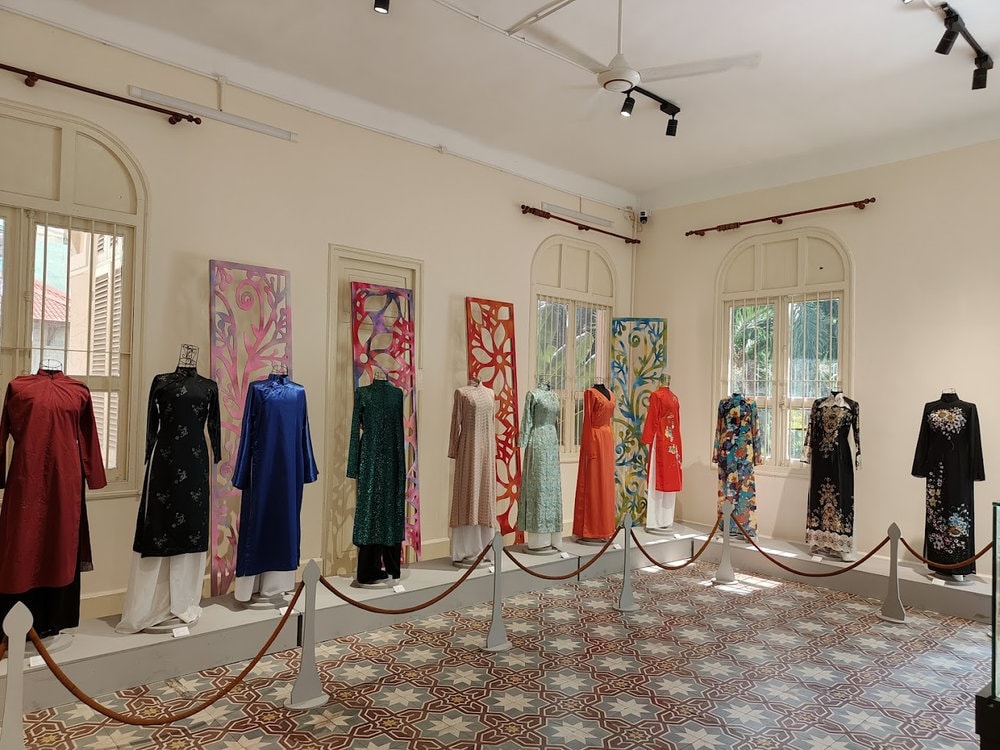 The traditional ao dai of Southern Vietnamese women reflects a timeless grace